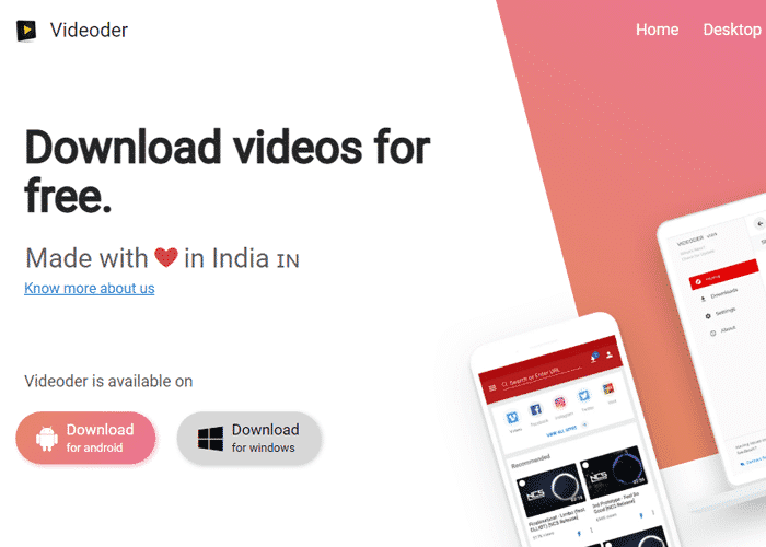 Download Videoder Software for Download Youtube Video