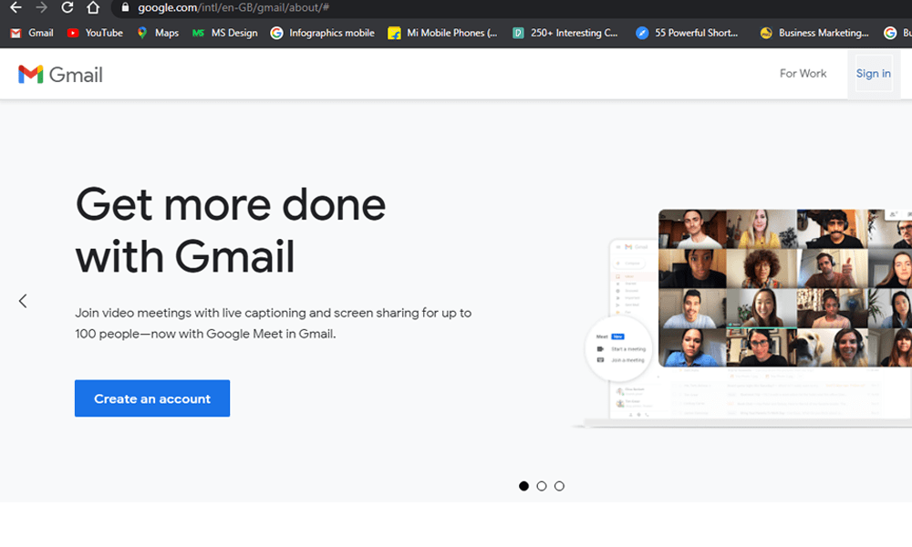 Gmail ID Create