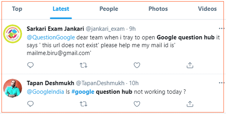 Google Question Hub Kaise Open karen