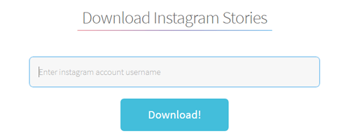 InstaSaver Story Download Site
