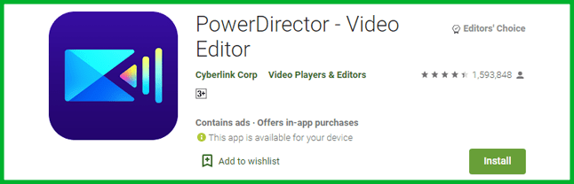 Power Director video banane wala apps online